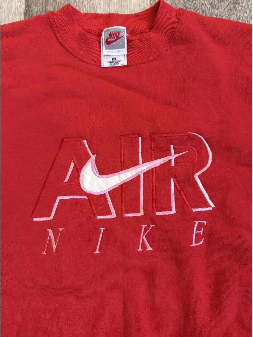 Vintage Nike Air Crewneck Sweatshirt center swoosh sz XL